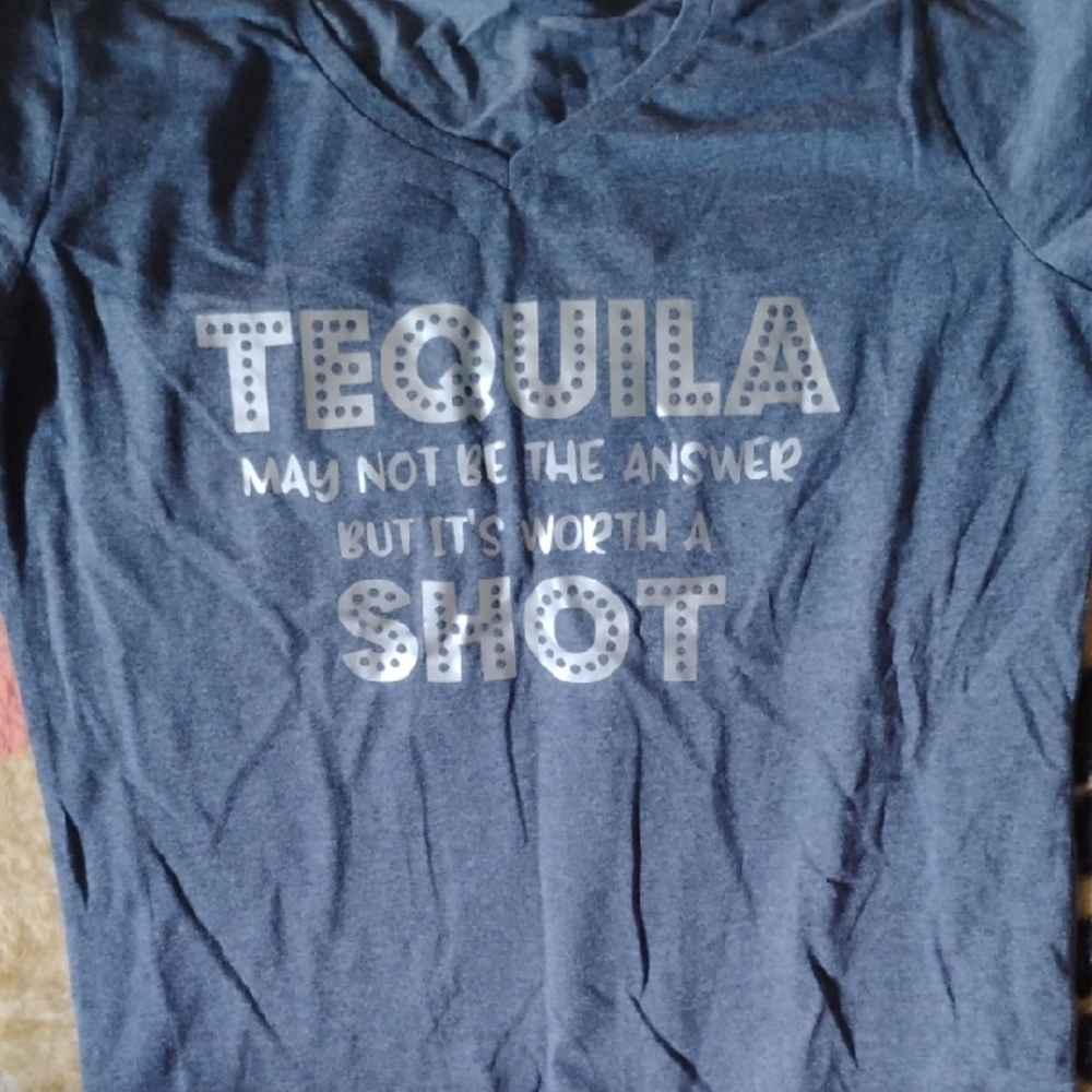 Graphic Tee with Fun Quote